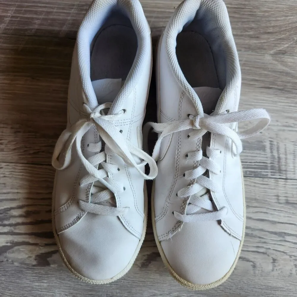 (9.5) Nike Women's Court Royale Shoes 'Triple White'